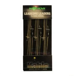 Korda Leadcore Leader Ring Swivel Gravel Brown 1m