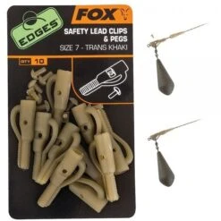 Fox Edges Slik Lead Clips & Pegs