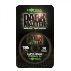 Korda Dark Matter Super Heavy Braid Hooklink -Solar Vis Winkel 132980016515Korda Dark Matter Super Heavy Braid Hooklink