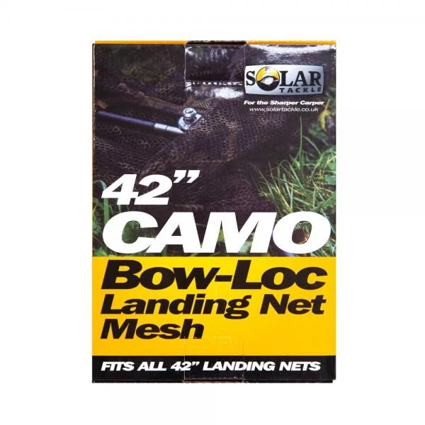 Solar 42inch Camo Bow-Loc Landing Net Mesh 3 Solar 42inch Camo Bow-Loc Landing Net Mesh