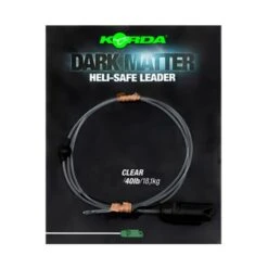 Korda Dark Matter Leader Heli Safe 40lb 1M -Solar Vis Winkel 1520510Korda Dark Matter Leader Heli Safe 40lb 1M 3