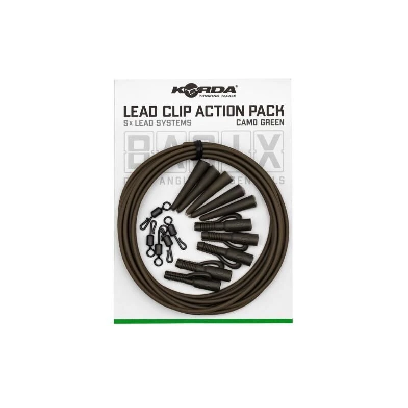 Korda Basix Lead Clip Action Pack 3 Korda Basix Lead Clip Action Pack