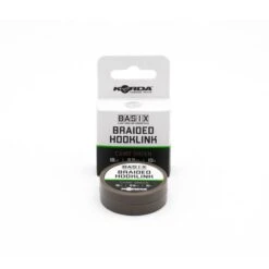Korda Basix Braided Hooklink 10m -Solar Vis Winkel 1540950Korda Basix Braided Hooklink 2