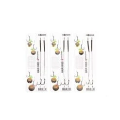 Korda Basix Hair Rigs Wide Gape Barbed -Solar Vis Winkel 1540962Korda Basix Hair Rigs Wide Gape Barbed 2