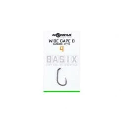 Korda Basix Wide Gape Hooks Barbless -Solar Vis Winkel 1540981Korda Basix Wide Gape Hooks Barbless 6