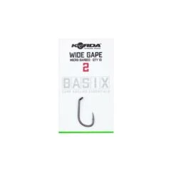 Korda Basix Wide Gape Hooks Barbed -Solar Vis Winkel 1541002Korda Basix Wide Gape Hooks Barbed 3
