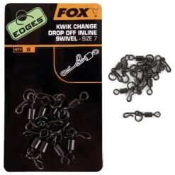 Fox Edges Kwik Change Drop Off Inline Swivel Size 7