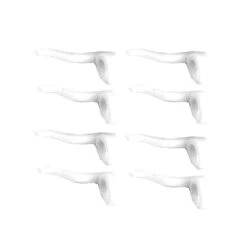 Fox Zig Aligna Sleeves X 8 White