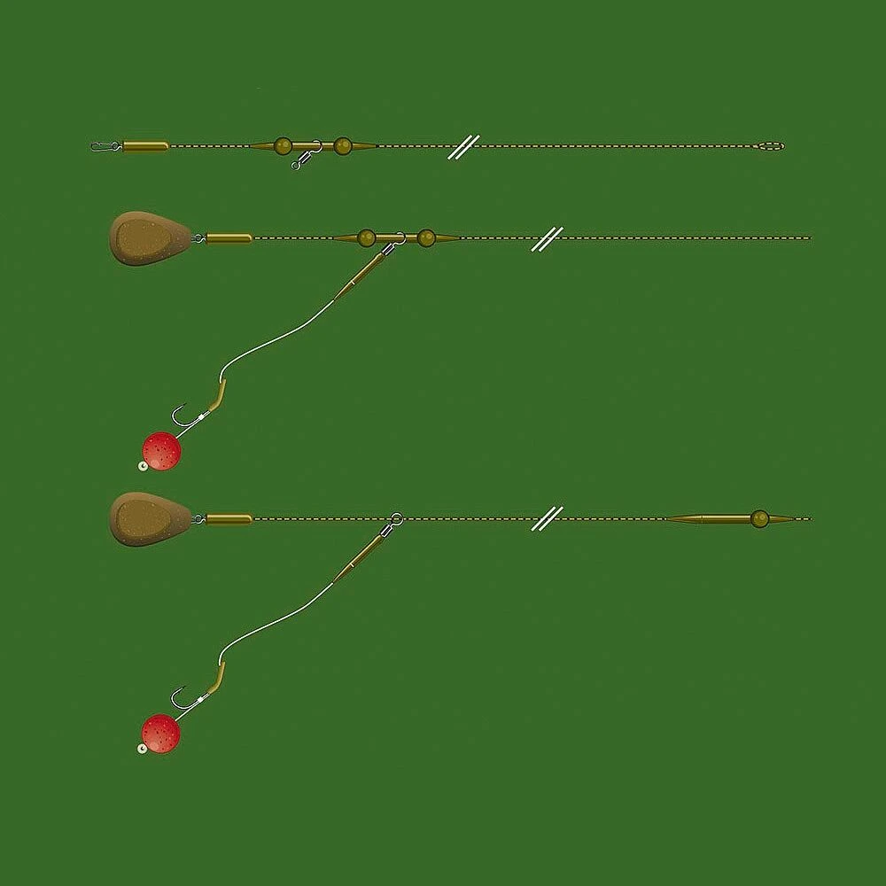 PB Products Extra Safe Heli-Chod Leader Weed 3 PB Products Extra Safe Heli-Chod Leader Weed